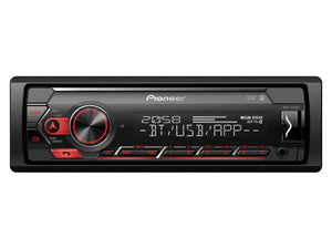 Radio - Bluetooth | Aux In | Android | iPod-iPhone | Spotify App | USB | Receiver | Short Body (MVH-S420BT) - Sparex Part No. S.168444