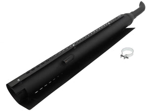 Sparex Silencer Vertical Black Powder Coated Exhaust Part | S.168948