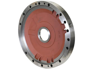 An Intermediate Brake Disc by Sparex (Part Number: S.169024), measuring 445mm in diameter, features a 50mm orange inner section, a central hole, and multiple smaller holes around the outer edge.