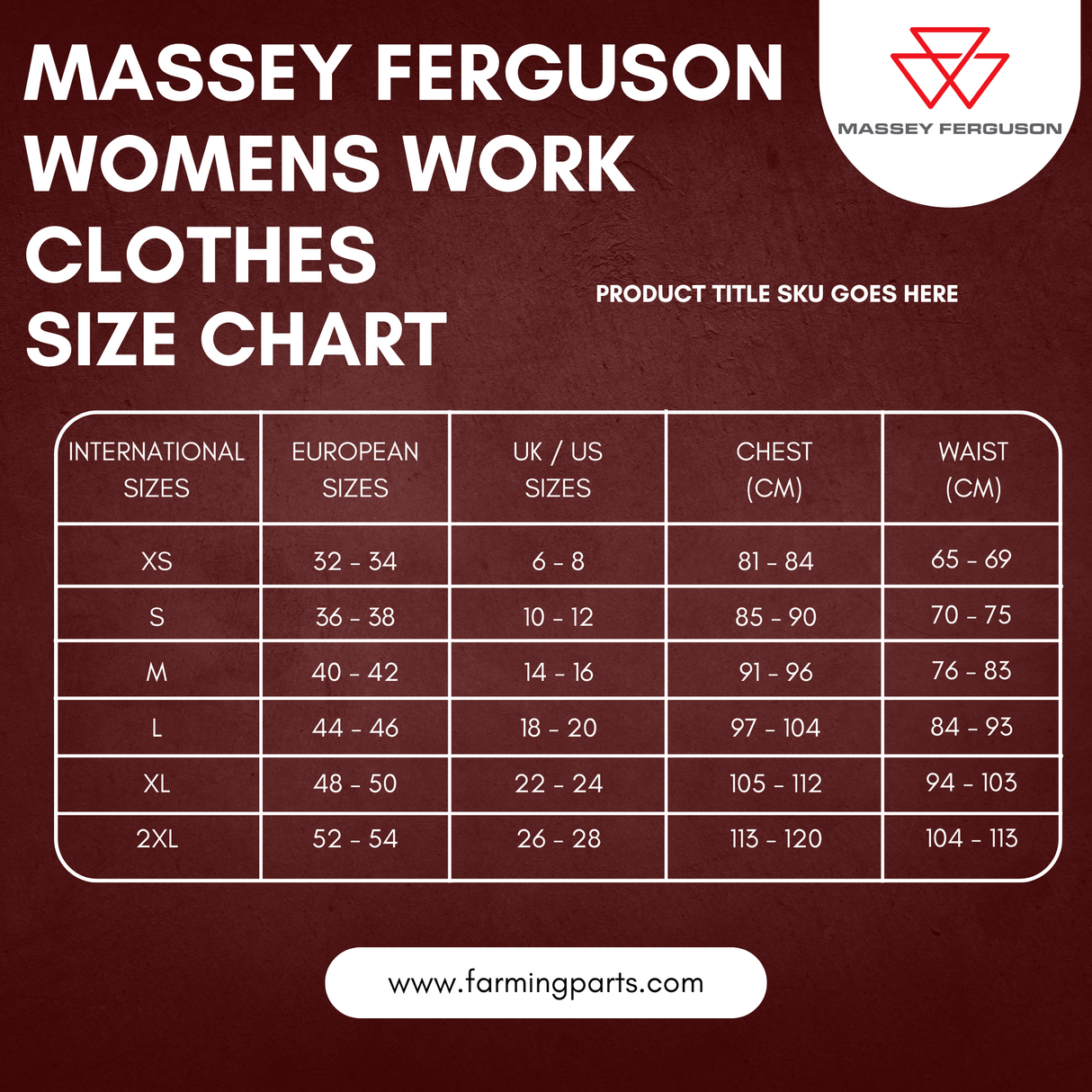 Massey Ferguson Black & Red Overalls – Double Zip, Durable Workwear | X993452205