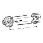 Walterscheid PTO Shaft 1010mm 1 3/8'' x 6 Spline Slide Lock | S.170115