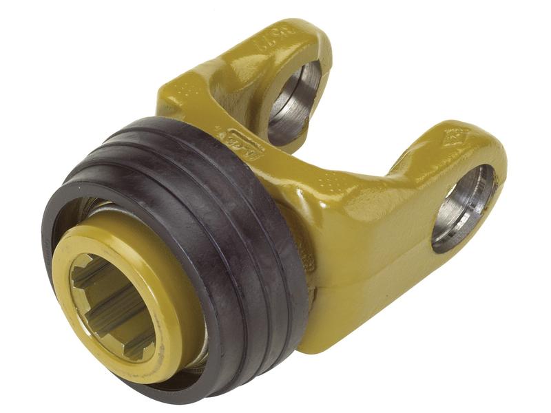 PTO Yoke Quick Release U/J Size 32 X 76 MM, 1-3/8''-6 Spline - Sparex Part S.170172