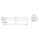 Walterscheid PTO Tube Star Profile Heavy-Duty 1.4M S6 Shaft | S.170181
