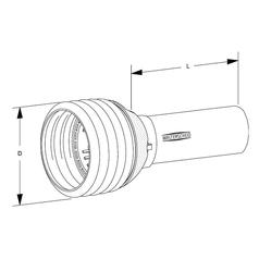 Walterscheid PTO Outer Half Guard PGH20 1500mm with Bearing | S.170183