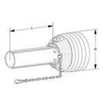 Walterscheid PTO Half Guard Inner PGH30 1500mm with Bearing Ring | S.170215