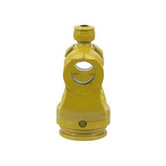 PTO Wide Angle Tube Yoke U/J Size: 27 x 75 & 24 x 91mm Profile Lemon | S.170224