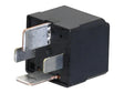 A Sparex Relay (Sparex Part No. S.170301) featuring three metal prongs, a black plastic casing, and designed for compatibility with Massey Ferguson tractors.