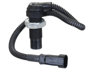 Close-up of a Sparex Position Sensor (Sparex Part Number: S.170313) in black, featuring a coiled, flexible cable and a connector plug at the end.