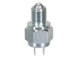 The Clutch Pedal Switch by Sparex, identified by part number S.170396 and Tariff Code 8708991055, is a cylindrical metal switch featuring a threaded body, a hexagonal base, and two prongs extending from the bottom.