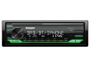 Fendt Radio - Alexa | DAB+ | Bluetooth | Short body | iPod-iPhone | USB | Pre-wired DAB Splitter - Sparex Part No. S.170576