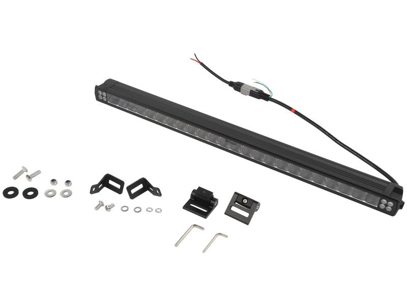 LED Work Light Bar with Warning Light, 727mm, 17600 Lumens Raw, 9-36V - Sparex Part No. S.170647