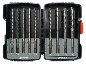 Sparex | SDS & Masonry Drill Bit Set Pk of 9 (Reinforced Case)