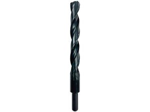 A close-up image of a single Sparex Blacksmith Drill Bit 13x10mm made from high-speed steel on a white background.