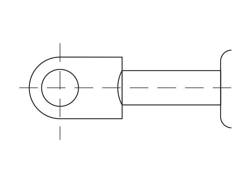 Agristrut Gas Strut, Total length: 276mm | S.171654 - Product Image 2
