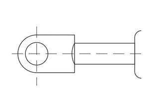 Agristrut Gas Strut, Total length: 276mm | S.171654 - Product Image 2
