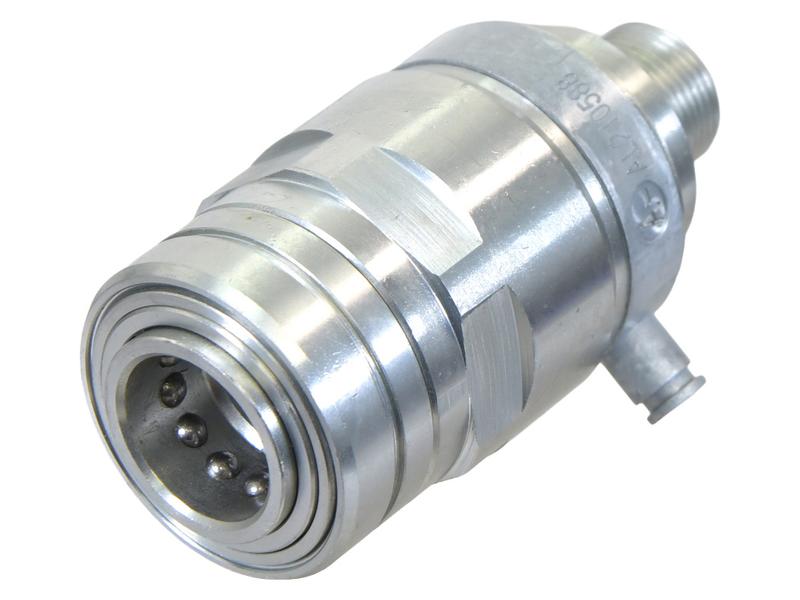 Sparex Quick Release Hydraulic Coupling Body x M22X1.5 Metric Male | S.171690 - Product Image 1