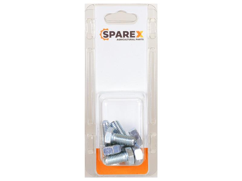 Sparex Agripak 6 pcs. Metric Bolt M10x20mm | S.172083 - Product Image 1