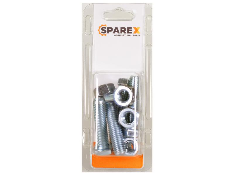 Sparex Agripak 6 pcs. Metric Bolt M12x50mm | S.172090 - Product Image 1