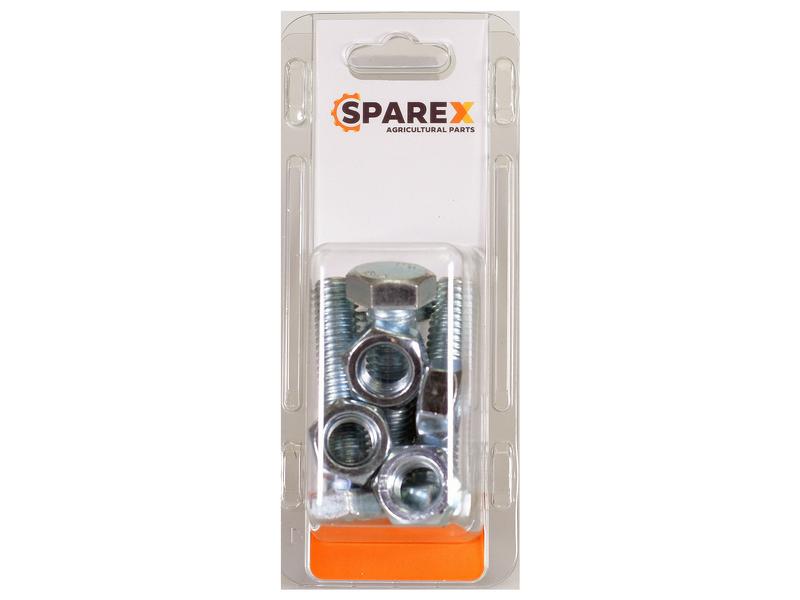 Sparex Agripak 4 pcs. Metric Bolt, M14x60mm | S.172095 - Product Image 1