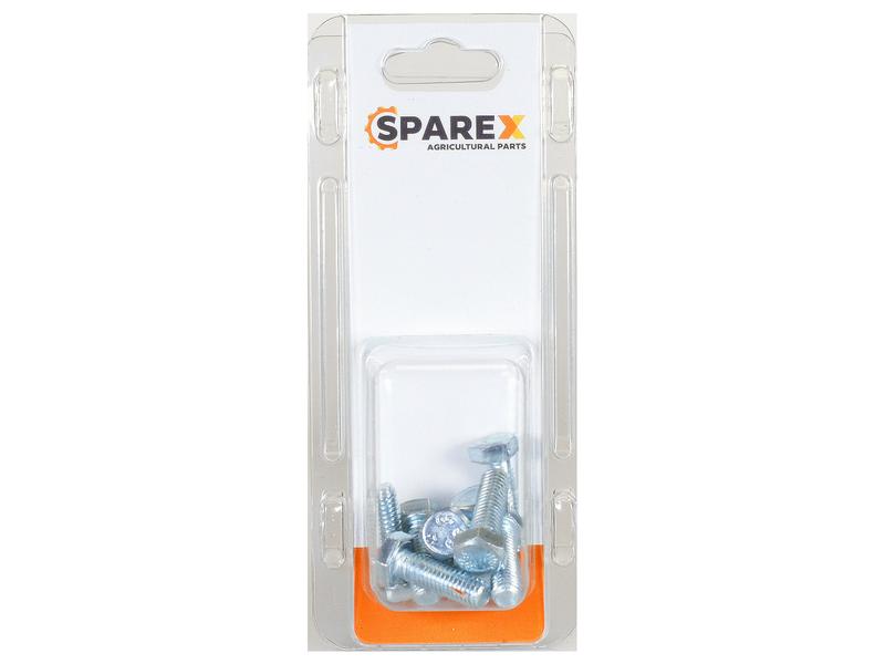Sparex Agripak 10 pcs. Metric Bolt, M8x25mm | S.172102 - Product Image 1