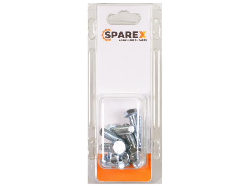 Sparex Agripak 10 pcs. Metric Bolt, M8x30mm | S.172103 - Product Image 1