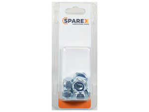 Sparex Agripak 6 pcs. Coarse Lock Nut M14x2.00mm | S.172126 - Product Image 1