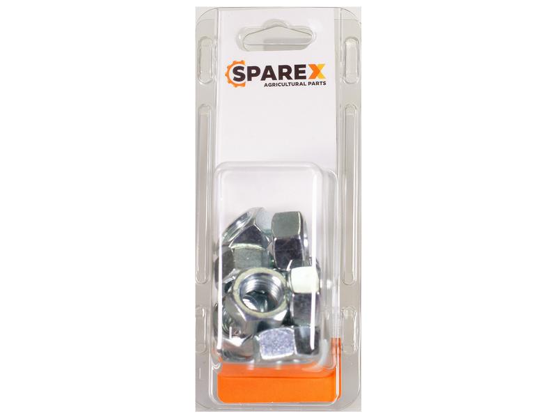 Sparex Agripak 10 pcs. Coarse Nut M16x2.00mm | S.172134 - Product Image 1