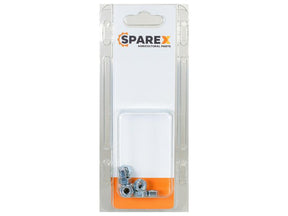 Sparex Agripak 10 pcs. Coarse Nut M6x1.00mm | S.172137 - Product Image 1