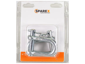 Sparex Agripak 2 pcs. D Shackle Pin 13mm Jaw 25.4mm | S.172156 - Product Image 1