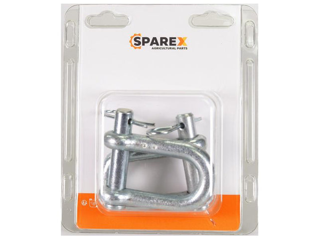 Sparex Agripak 2 pcs. D Shackle Pin 13mm Jaw 25.4mm | S.172156 - Product Image 1