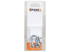 Sparex Agripak 2 pcs. D Shackle Pin 6mm Jaw 13mm | S.172157 - Product Image 1