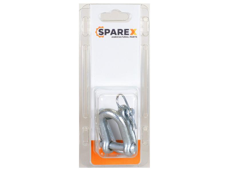 Sparex Agripak 2 pcs. D Shackle Pin 8mm Jaw 13mm | S.172158 - Product Image 1