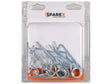 Sparex Agripak 10 pcs. Double GripClip 3mm x 75mm | S.172160 - Product Image 1
