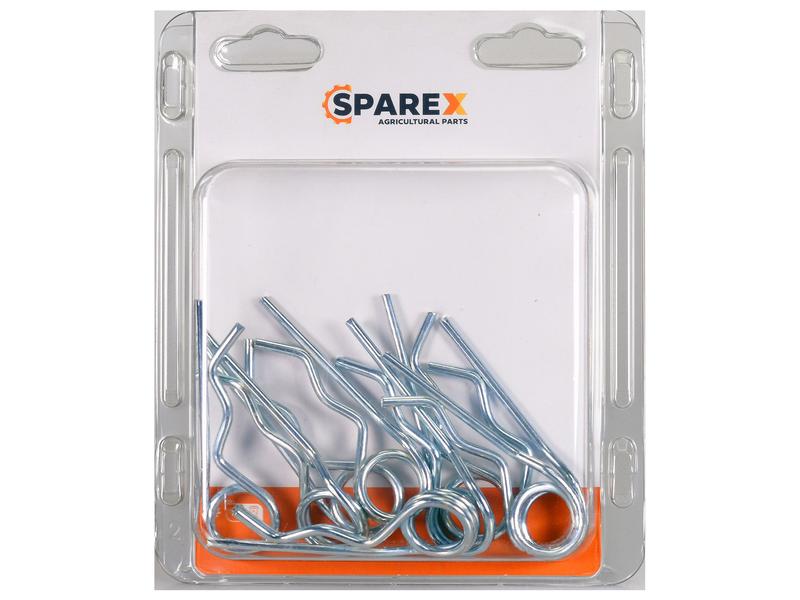 Sparex Agripak 10 pcs. Double GripClip 3mm x 75mm | S.172160 - Product Image 1