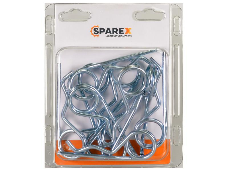 Sparex Agripak 10 pcs. Double GripClip 4mm x 95mm | S.172161 - Product Image 1