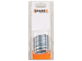 Sparex Agripak 10 pcs. Metric Flat Washers M24 | S.172178 - Product Image 1