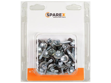 Sparex Agripak 50 pcs. HexH TEK Screws, 5.5x32mm | S.172185 - Product Image 1