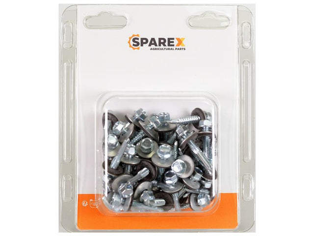 Sparex Agripak 50 pcs. HexH TEK Screws, 5.5x32mm | S.172185 - Product Image 1