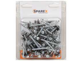 Sparex Agripak 50 pcs. HexH TEK Screws, 5.5x57mm | S.172191 - Product Image 1