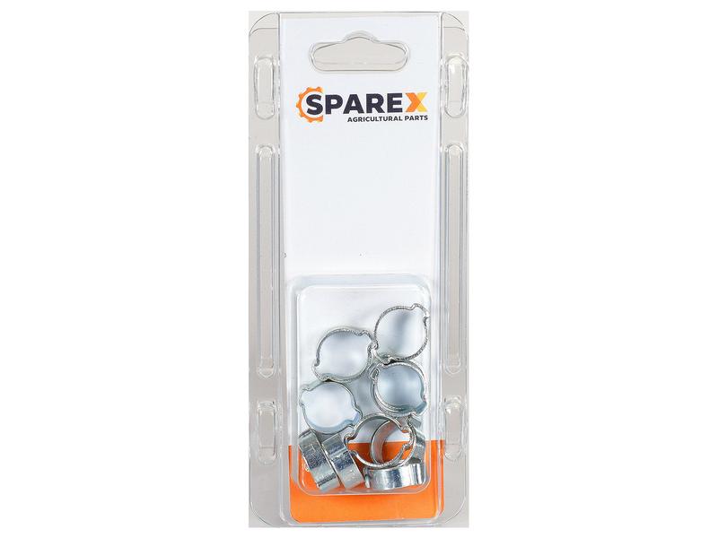 Sparex Agripak 10 pcs. Ear Clips, Ø13-15mm | S.172200 - Product Image 1