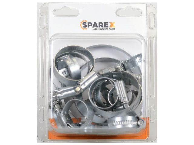 Sparex Agripak 20 pcs. Worm Drive Clip W1 8 - 85mm | S.172208 - Product Image 1