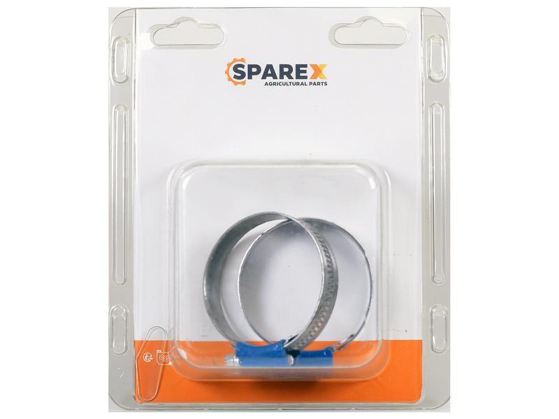 Sparex Agripak 2 pcs. Worm Drive Clip W1 38 - 50mm | S.172217 - Product Image 1