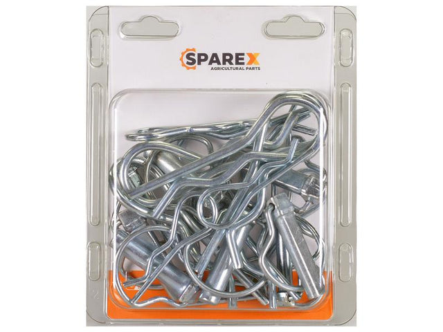 Sparex Agripak 20 pcs. Linch Pin & Grip Clips Combination | S.172227 - Product Image 1