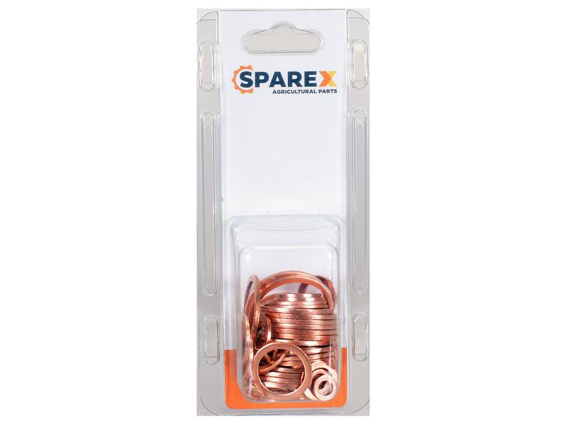 Sparex Agripak 90 pcs. Metric Copper Washer | S.172232 - Product Image 1