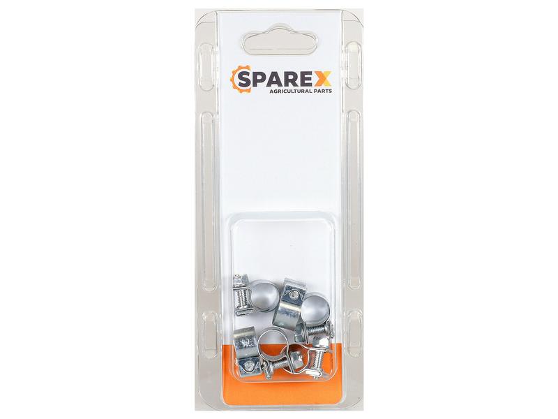 Sparex Agripak 6 pcs. Mini Clip, 9.5 - 10mm | S.172242 - Product Image 1