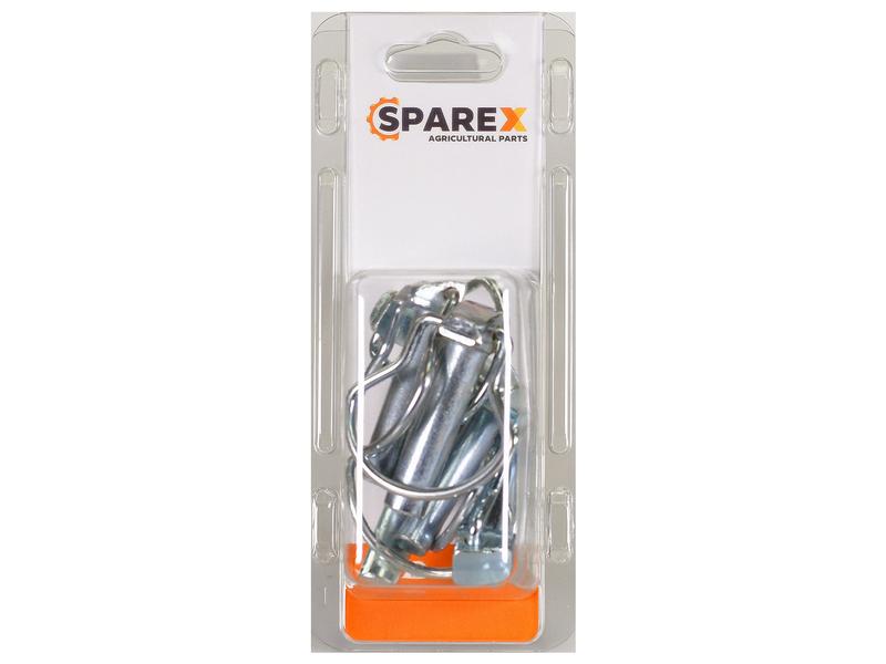 Sparex Agripak 6 pcs. Pear Linch Pin 11mm x 44.5mm | S.172246 - Product Image 1