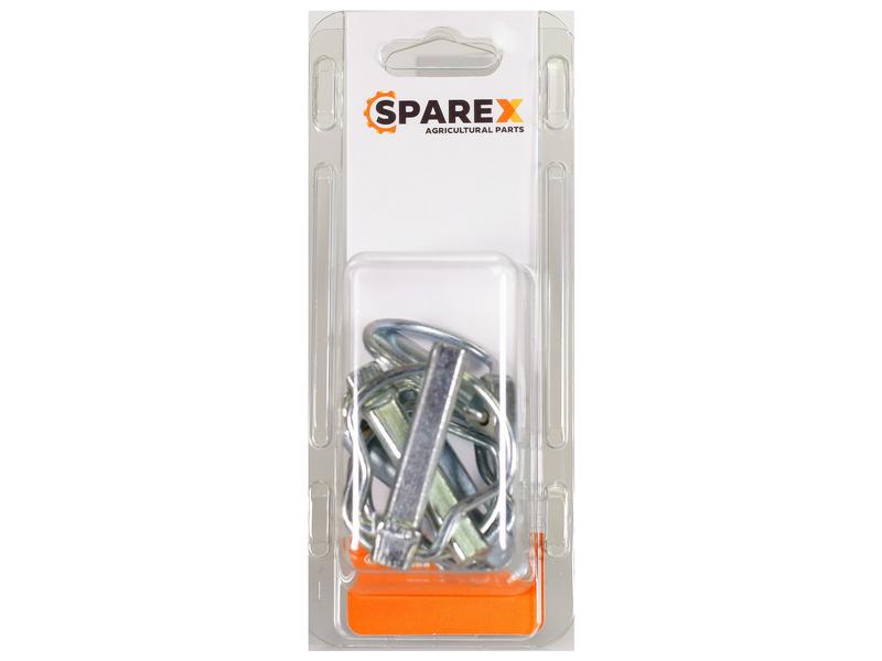 Sparex Agripak 6 pcs. Pear Linch Pin 9.5mm x 44.5mm | S.172252 - Product Image 1