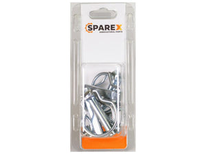 Sparex Agripak 6 pcs. Pear Linch Pin 9mm x 44.5mm | S.172253 - Product Image 1