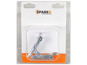 Sparex Agripak 2 pcs. Pipe Linch Pin 10mm x 50mm | S.172254 - Product Image 1