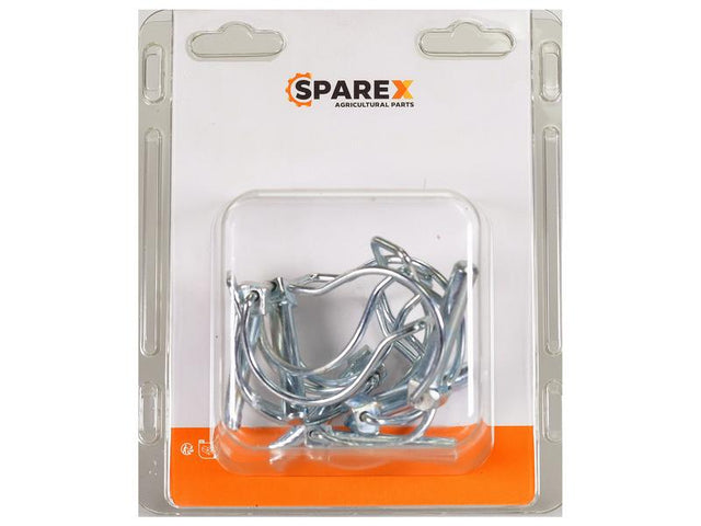 Sparex Agripak 6 pcs. Pipe Linch Pin 8mm x 38mm | S.172260 - Product Image 1